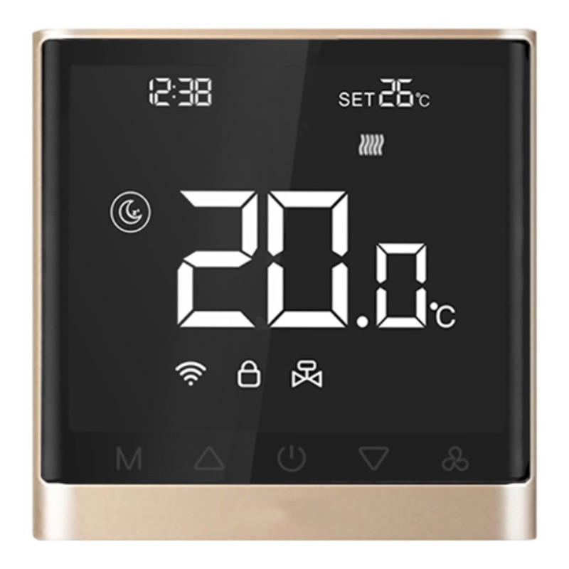 Wifi Thermostaat Smart App Controle Temperatuur Controller Elektrische Vloerverwarming Thermostaat Met Druk Screen