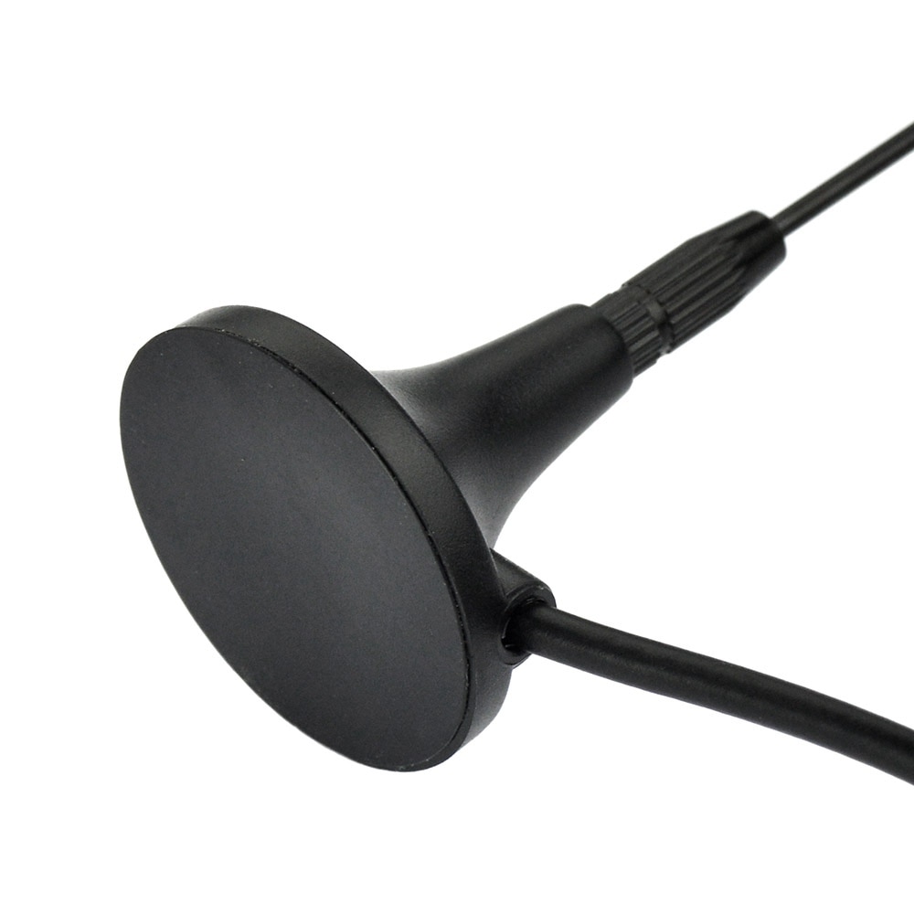 Eightwood auto bilantenne dab/dab+ radioantenne magnetisk montering dab antenne af mcx stik han rf stik for klarhed cdab 7