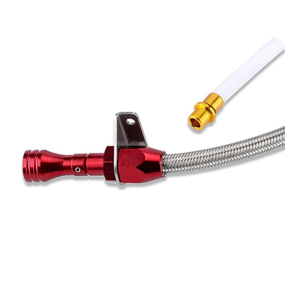 Auto Modification Parts Universal Dipstick Stainless Steel Measuring Oil Gearbox Oil Dipstick 530mm Dipstick