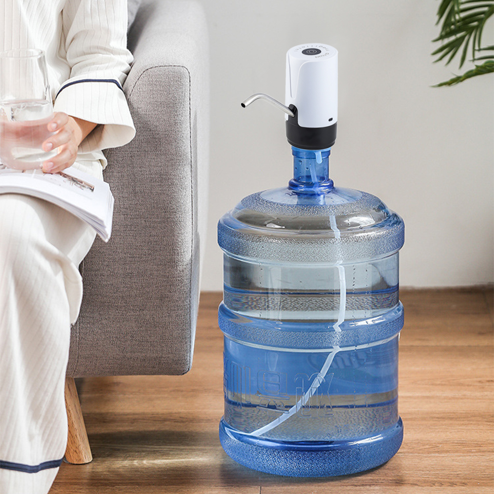 Automatic Electric Portable Water Pump Dispenser Drinking Bottle Switch Wireless Electric Water Pressure Water Dispenser USB