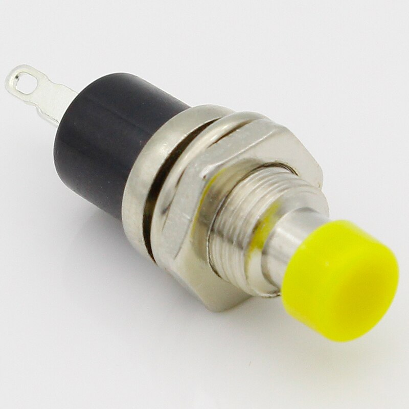 12pcs 7mm Momentary Push button Switch PBS-110 Press the reset switch Momentary On Off Push Button Micro Switch Normally Open NO
