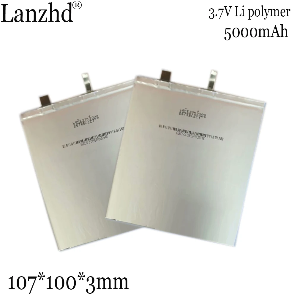 1-10 szt. Bateria litowo-polimerowa 3,7 V 5000 mAh 30100107 30100105 32100106 Do tabletu mobilnego vi8 power DIY 27103107