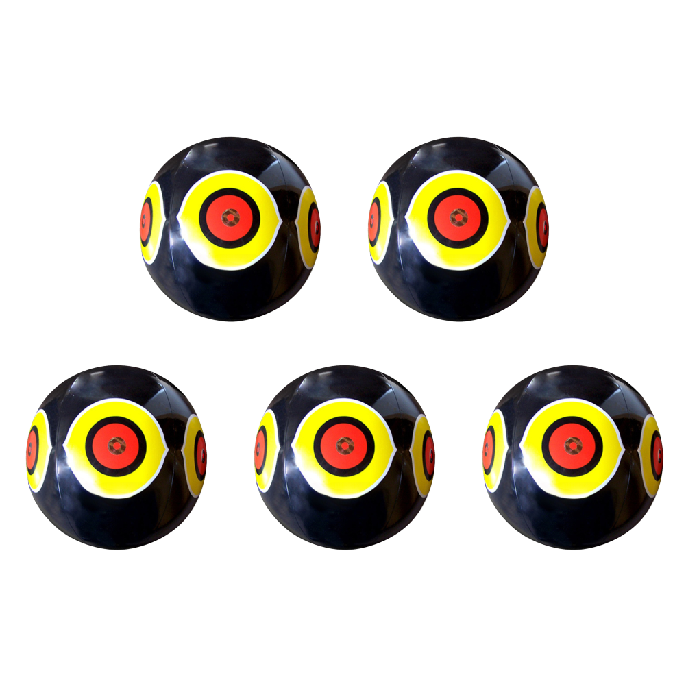 Ballons gonflables anti-oiseaux en PVC pour jardin extérieur, antiparasitaire, 40cm, 1-5 pièces