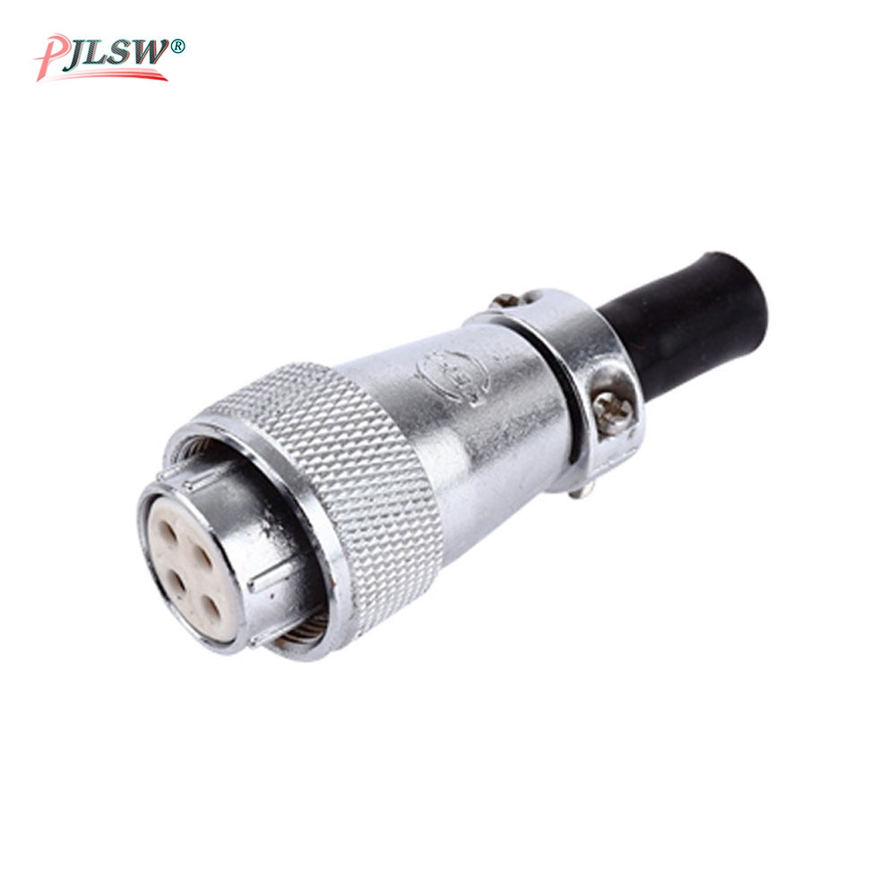 DIY CNC engraving machine spindle motor aviation aviation plug connector H20-4 core ceramic plug engraving machine parts
