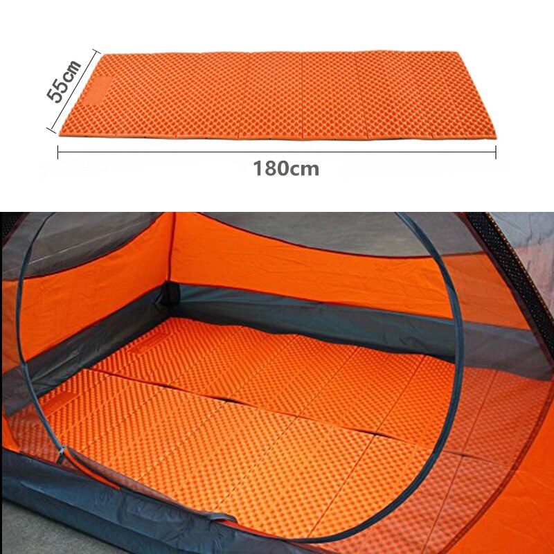 Foam Camping Mat Sleeping Pad in Tent Dampproof Foam Mattress Single Camping Outdoor Hiking Mountaineering