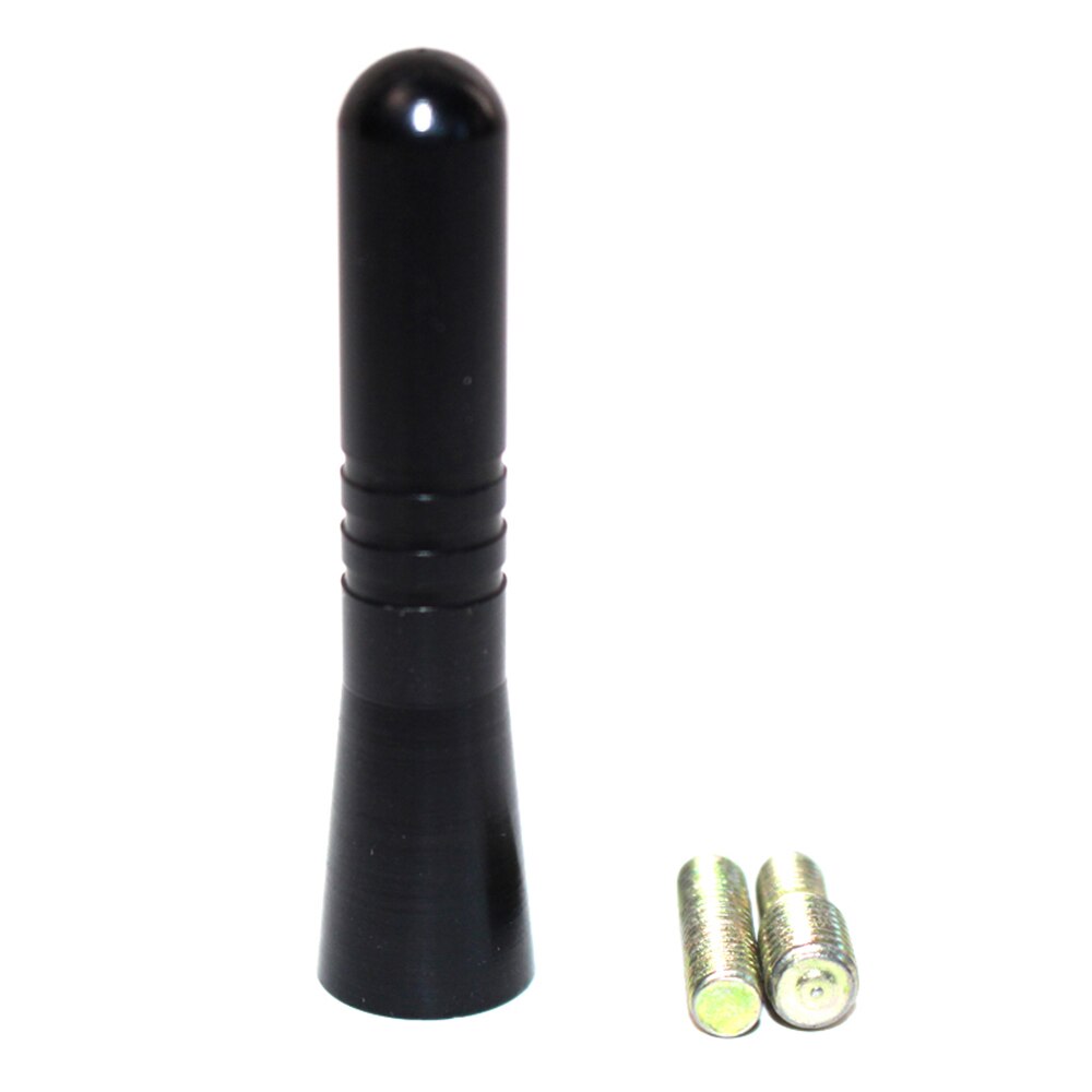 Car Styling Roof Antenna Enhanced Signal 2.2 inch Car Aluminum Mini Antenna Aerial Mast Radio Stubby Auto Accessories