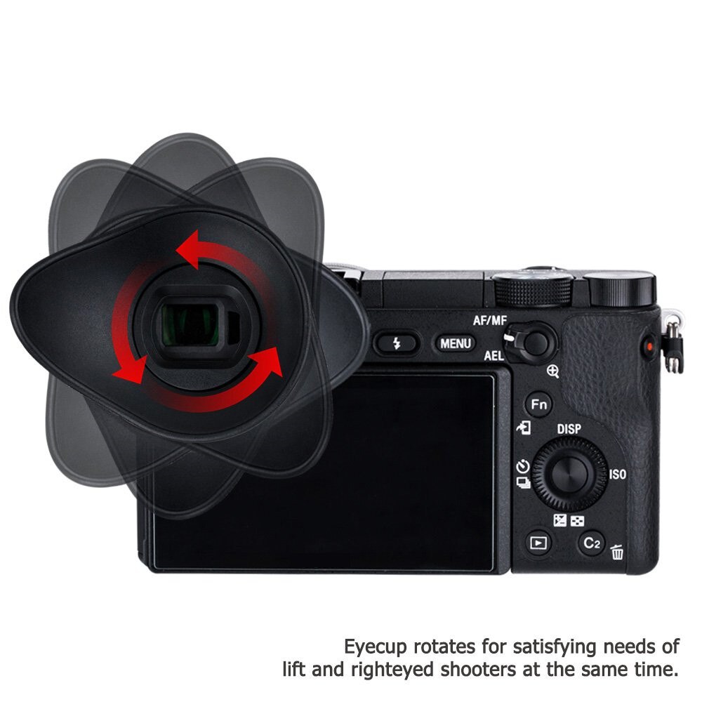 360 Graden Oogschelp Zoeker Oculair Voor Sony A6000 A6300 NEX-6 NEX-7 Camera Vervangt