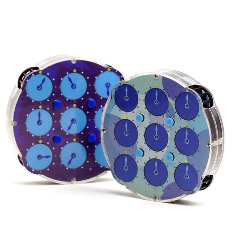 Magnetische Positionering Magische Klok Cube Profissional Intelligentie Gear Speelgoed Voor Kinderen Kinderen Volwassenen