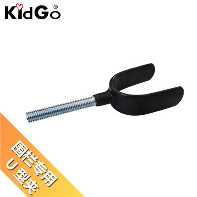 3 colors solid wood gate pet baby safety gate: U screw