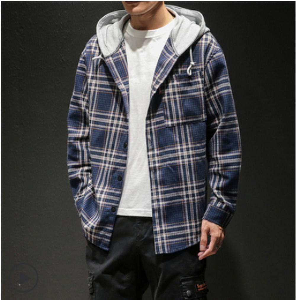 Cárdigan Informele De Estilo Coreano Para Primavera Yotoño,Sudadera Punk Een Cuadros, Ropa Iformal Estilo Hip Hop,