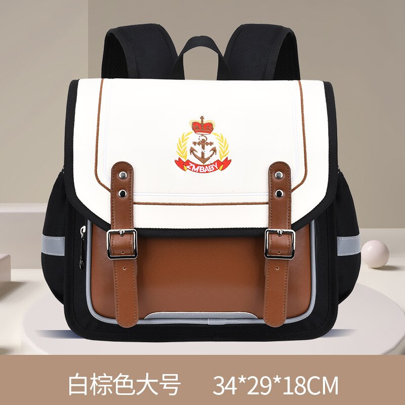 Children School Bags for Boys Girls Kids Orthopedic School Backpack kids schoolbags Backpacks primary school back pack mochila: large brown