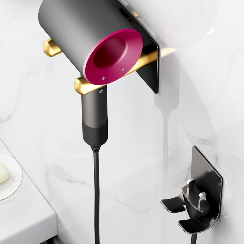Föhn Houder Voor Dyson,Wall Mounted Rack Föhn Houder Voor Supersonische Haardrogers Opbergrek Badkamer Accessoriess