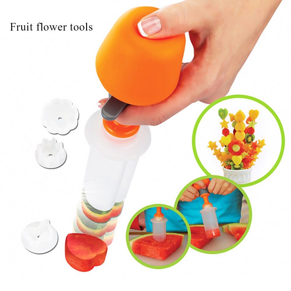 DIY Vegetable Food Carved Canape Cutter Fruit Shaper Molds Maker Salad Carving Party Festival Desert Cake Decoration Tool
