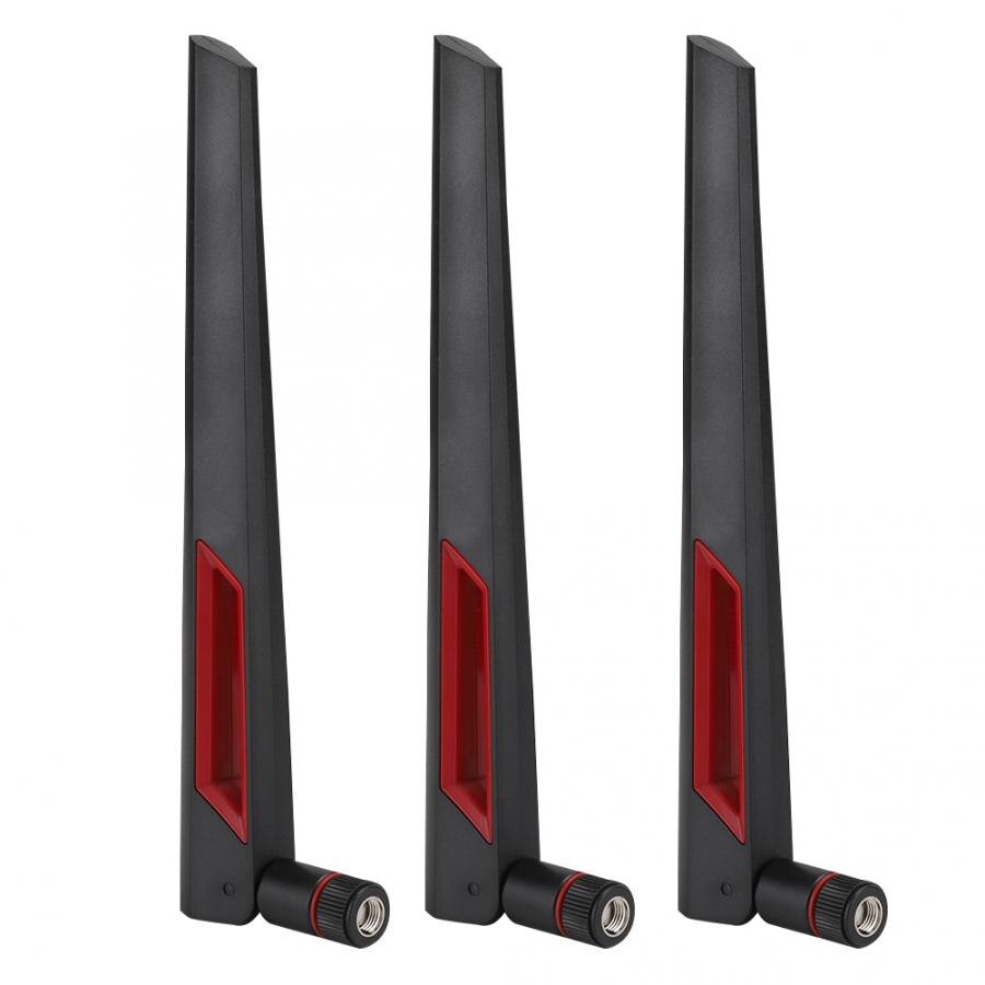 3 Pcs 2.4G/5.8G Dual Band Sma 8DBi High Gain Router Antenne Voor Asus RT-AC68U/EX6200/AC15 / AC68U/RT-AC88U/AC88U/AC3200/AC66U