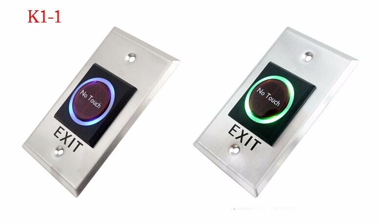 Push to Exit ReleaseTouch Button Switch with LED for Home Office Door Access Control System