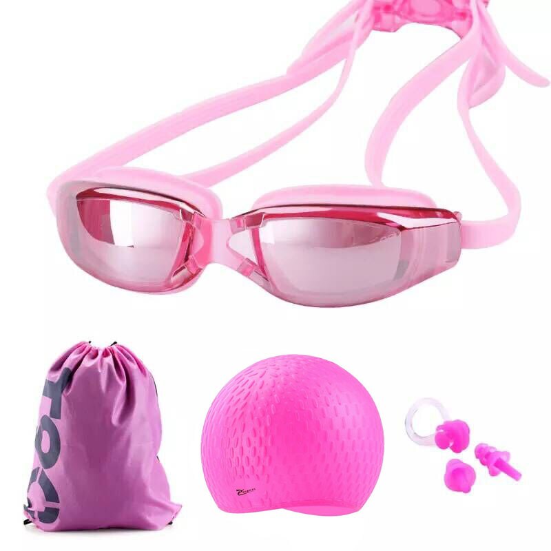 Zwembril Recept Bijziendheid Professionele Duiken Bril Mannen Vrouwen Waterdichte Siliconen Cap Dioptrie Eyewear Zwembad Zak
