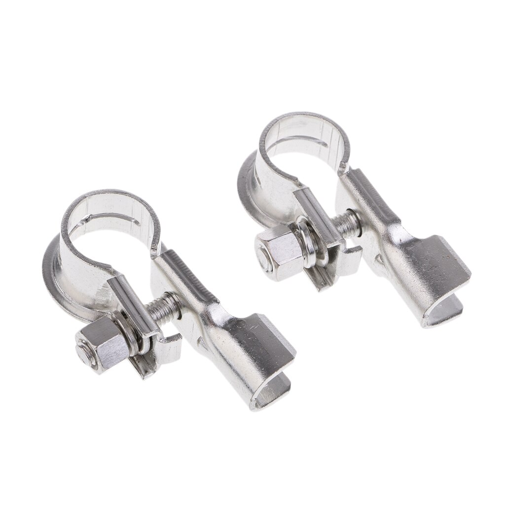 2 Car Battery Terminal Post Positive Negative Brass Casting For Auto Car Marine Boat