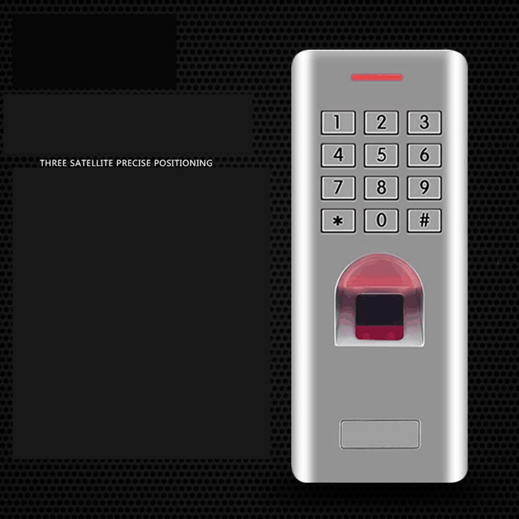 Fingerprint Password Key Lock Access Control Standalone Machine Biometric Electronic Door Lock Reader Scanner System