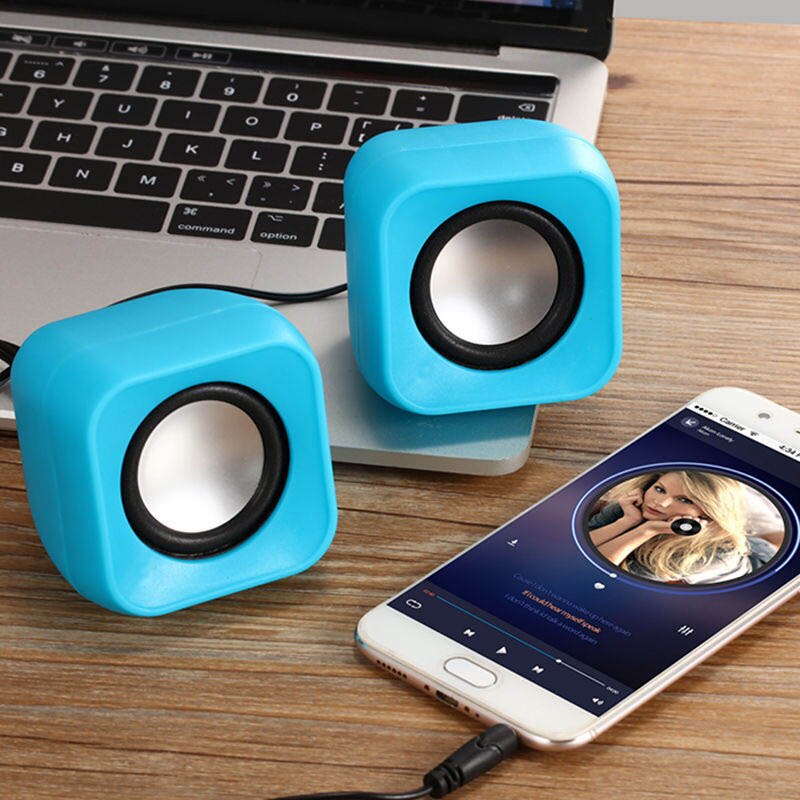 Mini Computer Speaker Usb Bedrade Luidspreker 3D Stereo Sound Surround Luidspreker Kleurrijke Subwoofer Voor Pc Laptop Notebook: 004