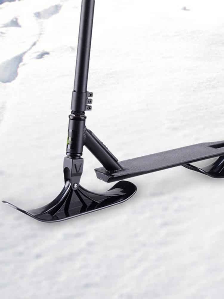 Accessoires de traîneau à Ski trottinette deux-en-un pour enfants trottinette neige deux roues