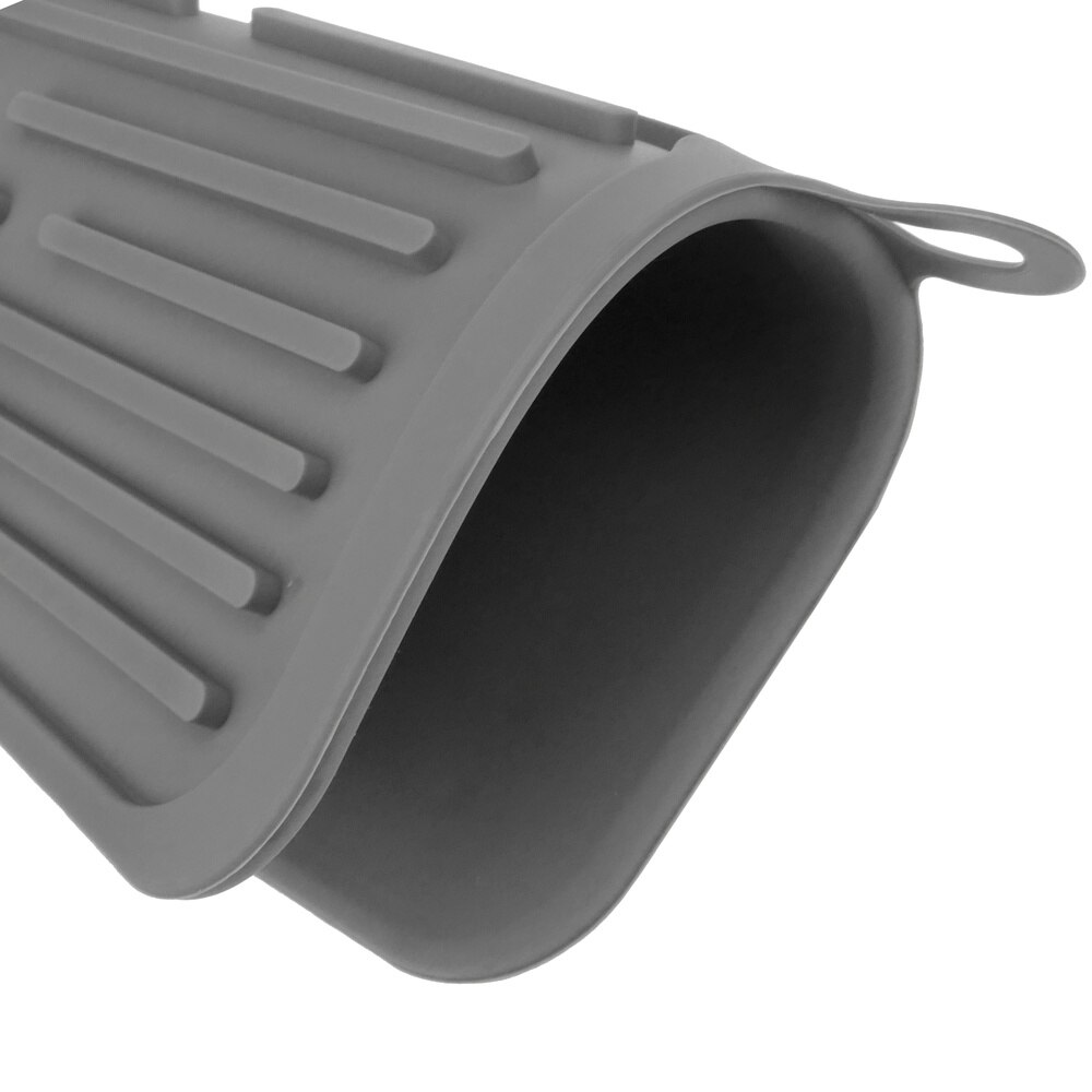 PrimeMatik-silicone plate mat 446x203mm Gray