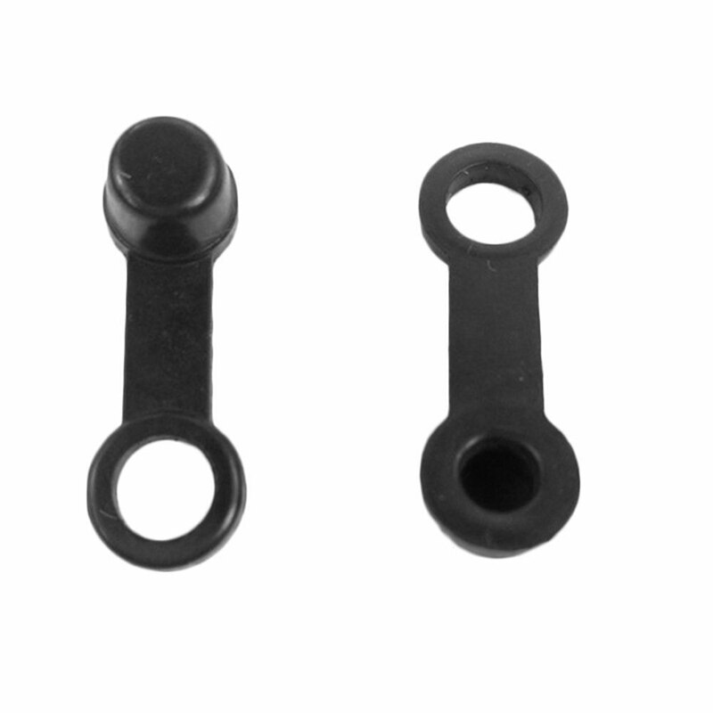40X Brake Bleeder Screw Caps Grease Zerk for Frosting Cap Dust Cover Black