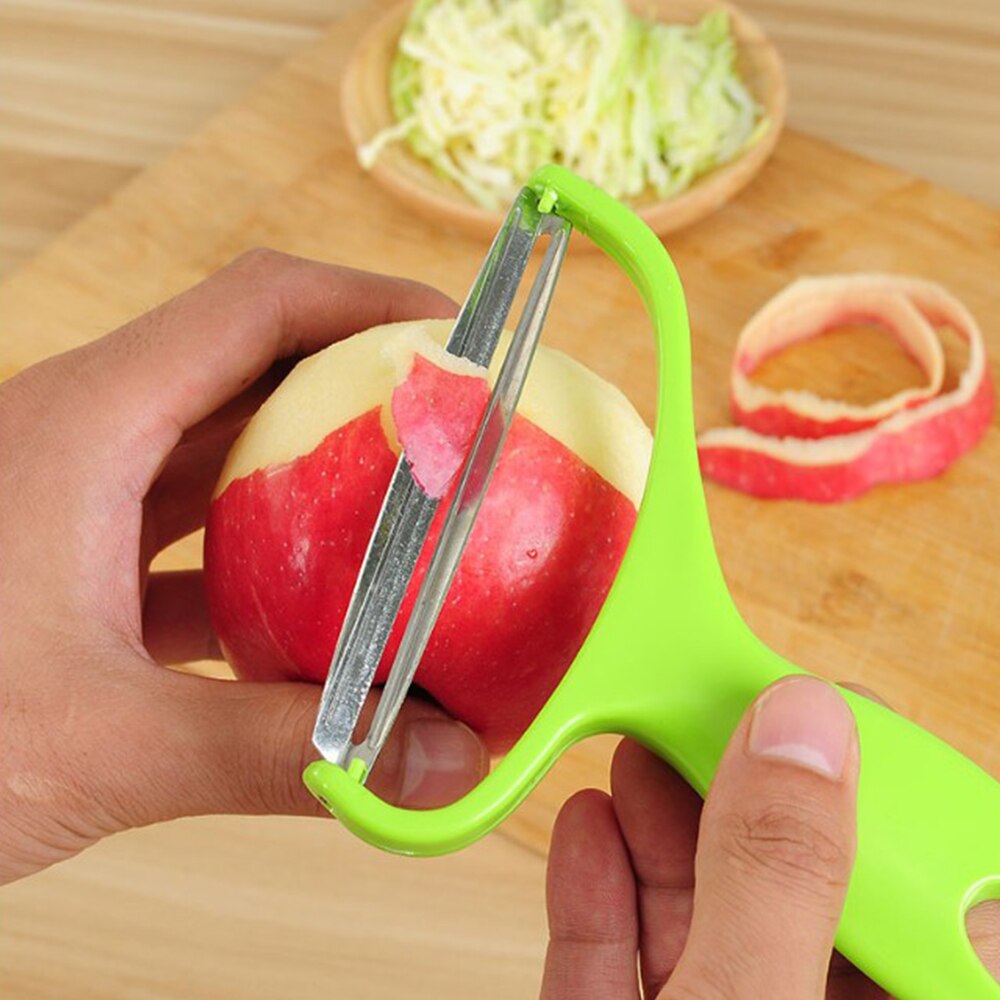 Stainless Steel Vegetable Peeler Cabbage Wide Mouth Graters Sala Kitchen Accessories Cooking Tools Multifunction Double Planing