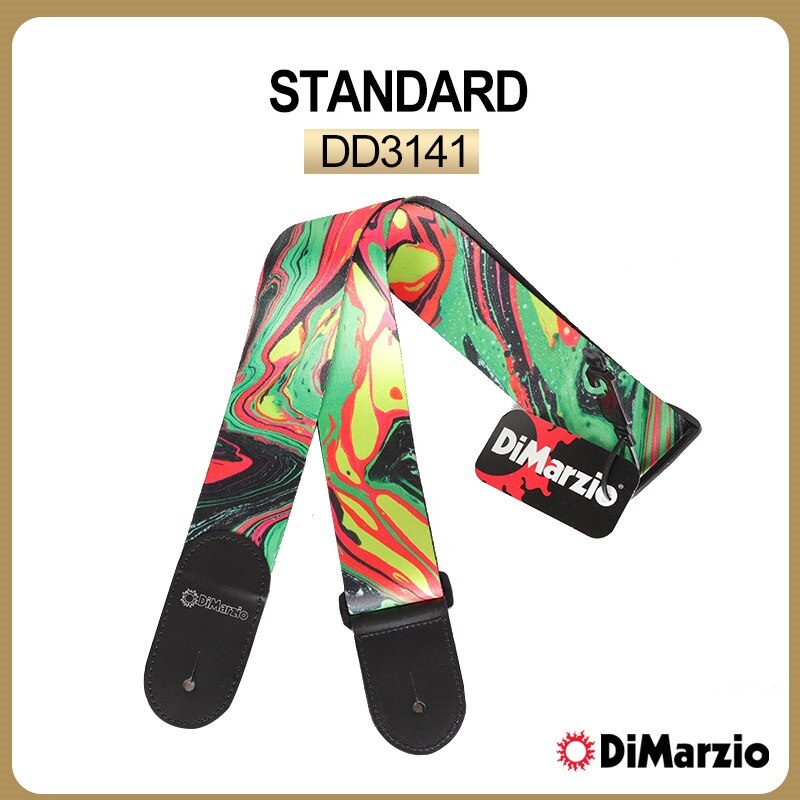 Dimarzio Steve Va Signature Gitarre Strap, Erhältlich in Standard/Cliplock: DD3141 Standard