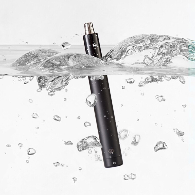 Xiaomi recortador de pelo de nariz para hombre Mini recortador eléctrico de pelo de la nariz oreja Potable afeitadora de pelo de la nariz limpiador impermeable seguro
