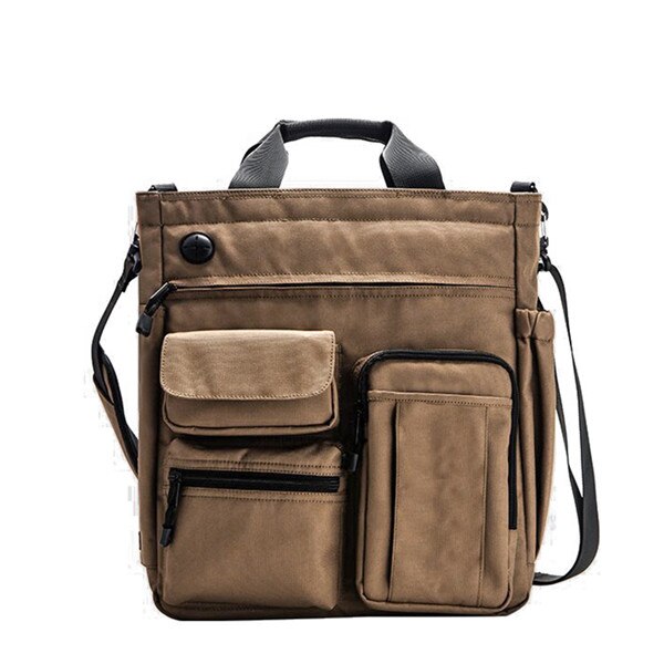 Mannen Waterdichte Grote Capaciteit Crossbody Schoudertas Multifunctionele Nylon Mannelijke Zakken Grey Reistassen Zwart Bolso De Los Hombres: Khaki