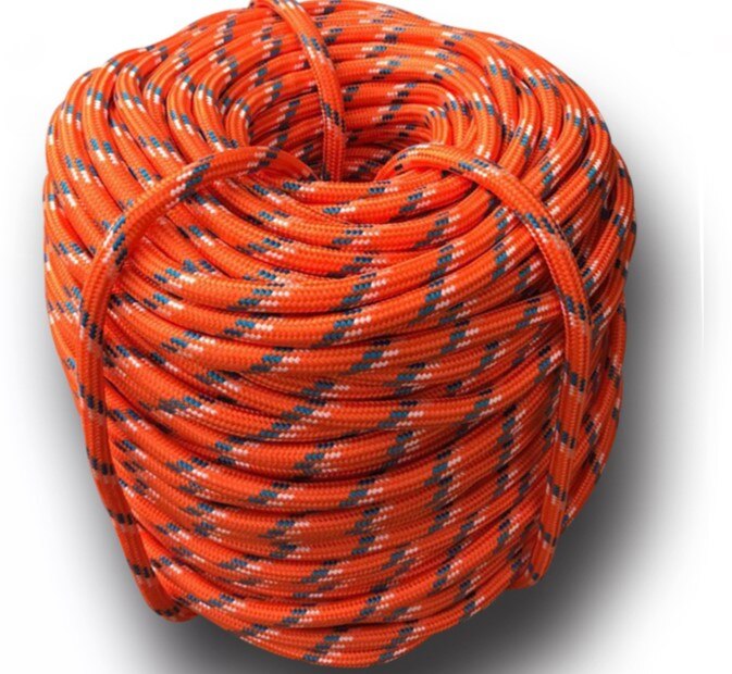 10/20/30/50m klätterrep utomhus klättringstillbehör rep 9.5mm höghållfast rep repklättring