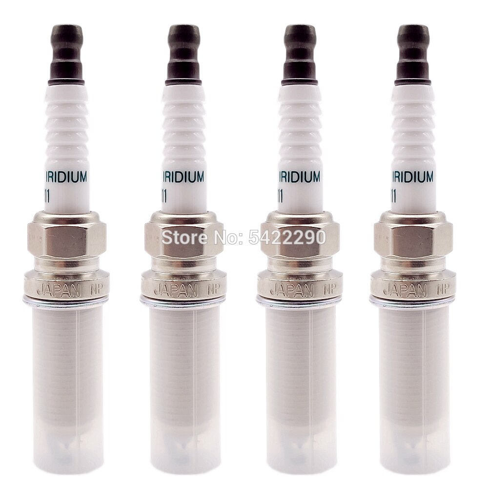Bougie d'allumage en Iridium, compatible avec Nissan MICRA NOTE QASHQAI SENTRA TIIDA X-TRAIL RENAULT KOLEOS I LAGUNA III FXE20HR11, 4 pièces