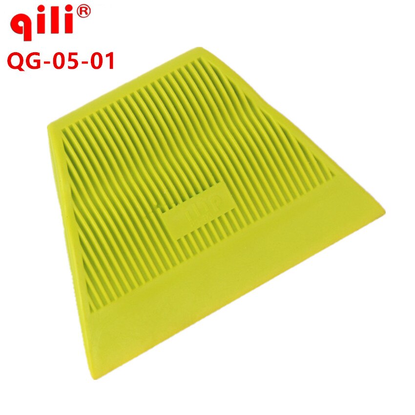 Qili-rascador de trapecio para coche, herramientas de instalación de vinilo, rascador de hielo, limpiacristales, 10 unids/lote, QG-05-01