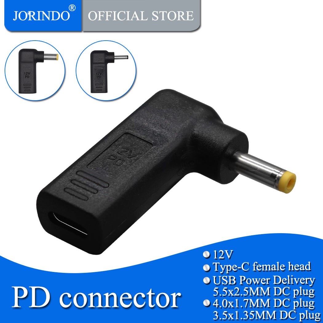 Router, Tablet, Tmall Wizard Opladen Converter Pd Trucs 12V Snel Opladen, type-C Jack Naar 5.5*2.5/4.0*1.7/3.5*1.35 Dc Plug, 3A