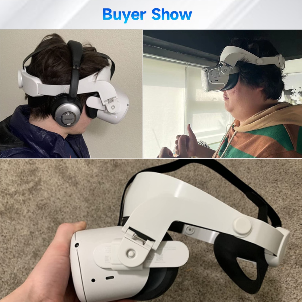 For Oculus Quest 2 Halo Strap Virtual Reality Supporting forcesupport Upgrades Head Strap For Oculus Quest 2 Accessories