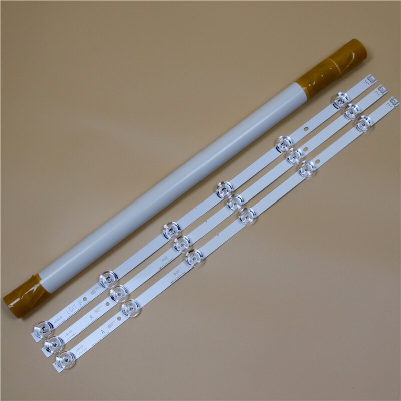 TV LED Bars For LG 32LB5610 32LB560B 32LB561B 32LB561U 32LB561V 32LB5600 32LB561D LED Backlight Strip Kit 6LED Lamp Lens 3 Bands