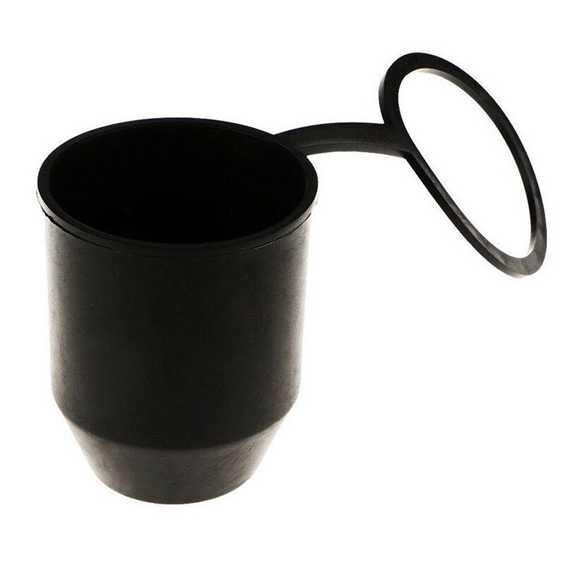 Tapa de cubierta de bola de remolque, barra de remolque negra de PVC, tapón de protección para remolque de enganche de remolque