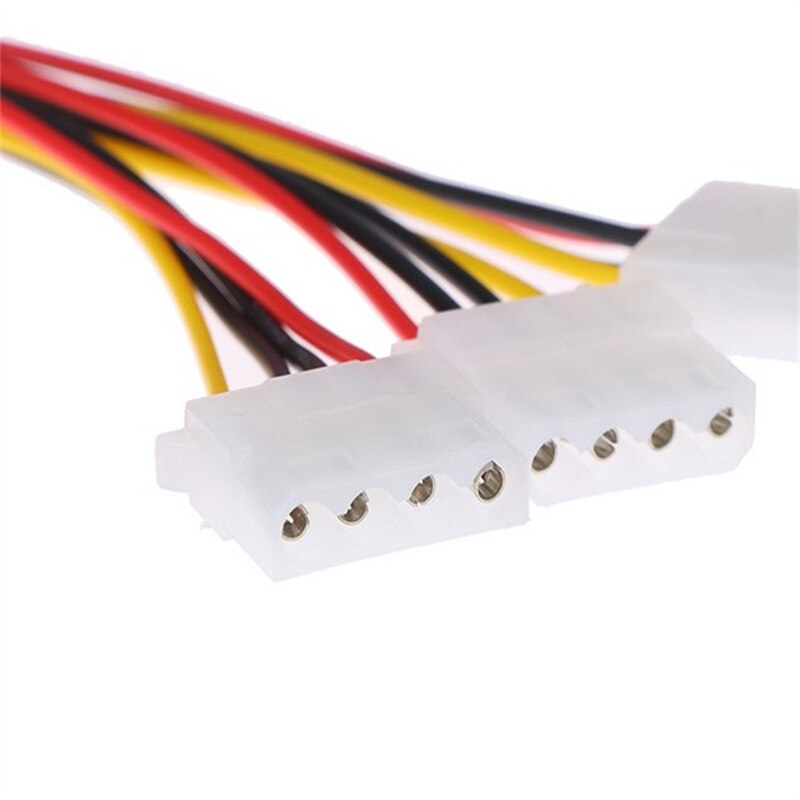 4 Pin IDE 1-to-3 Molex IDE Female Power Supply Splitter Exentsion Adapter Cable