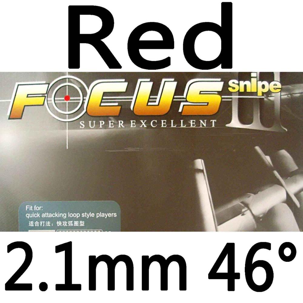 RITC 729 amitié FOCUS III FOCUS 3 Snipe pips-in tennis de table ping-pong caoutchouc avec éponge 2.1mm