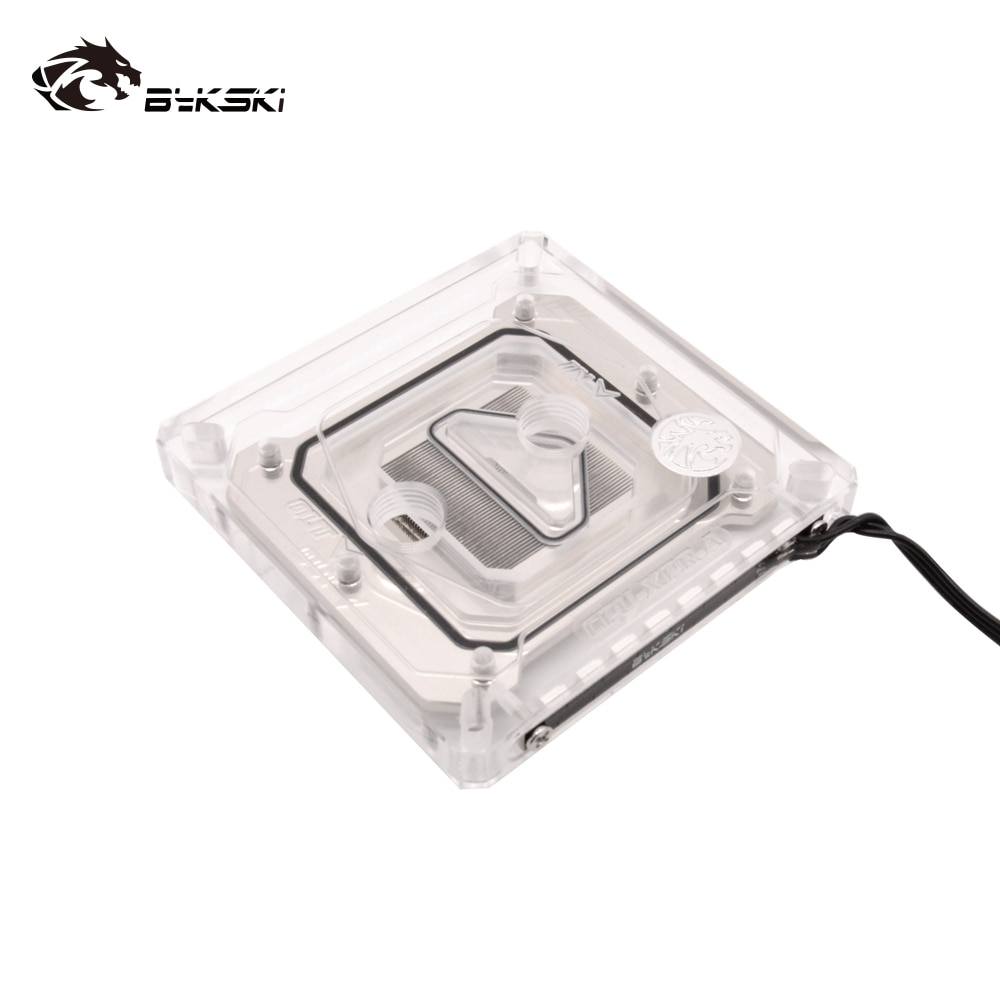 Bykski CPU Water Block use for INTEL LGA1150 1151 1155 1156 2066 X99 X299 I7 / 5V 3PIN Header A-RGB Light support AURA SYNC