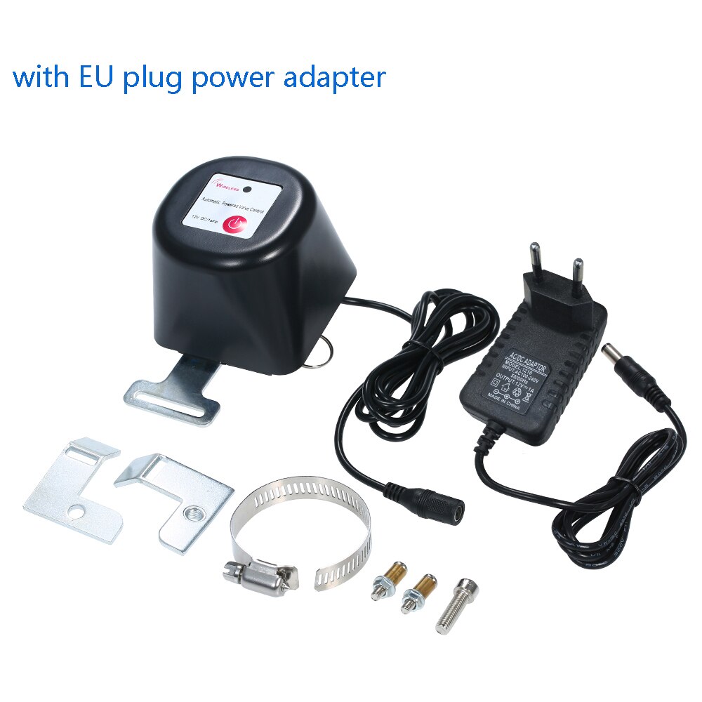 Wifi Smart Control Waterklep Domotica Uitschakeling Gasklep Compatibel Met Alexa Google Home Uitschakeling Controller: with EU plug