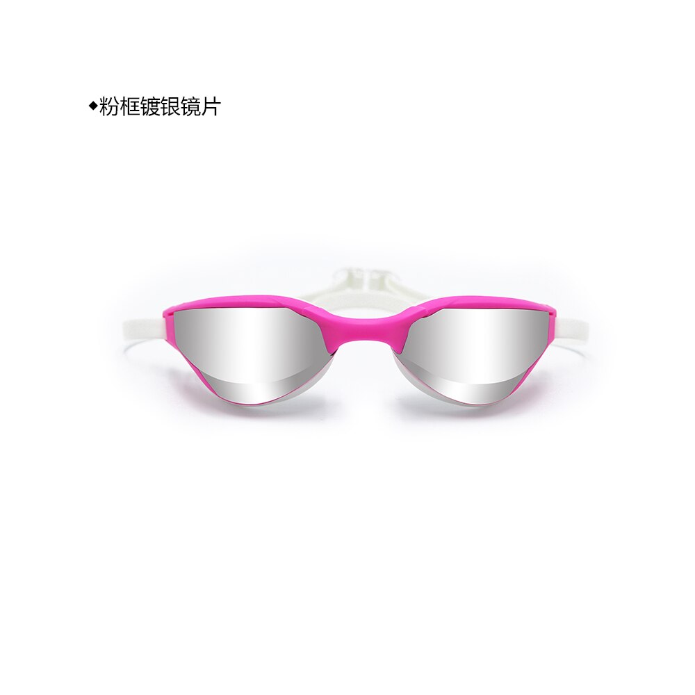 Swimming Goggles swimming glasses: Pink  Silver
