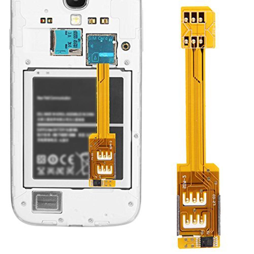 Dual Sim Adapter Micro Sim Conversie Sim-kaart Universele Voor Samsung Voor 4 Generaties Chip Iphone5 I3M5