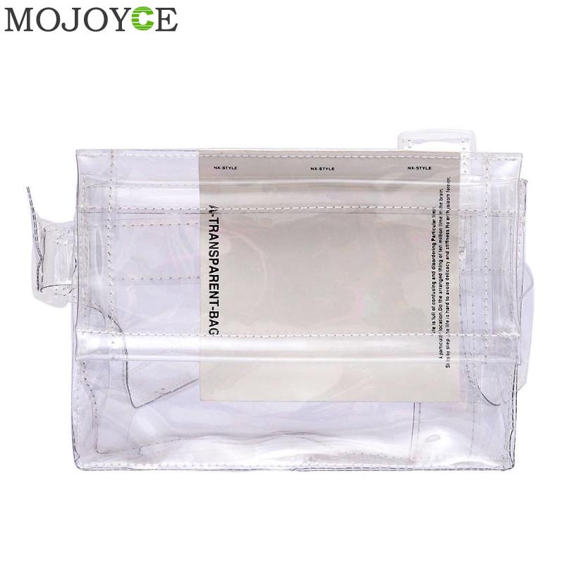 Damskie torebki na ramię przezroczysty PVC pas posłaniec torby letnie dziewczyny przezroczysta torba z klapką na co dzień Bolsa Feminina torba na zakupy: jasny