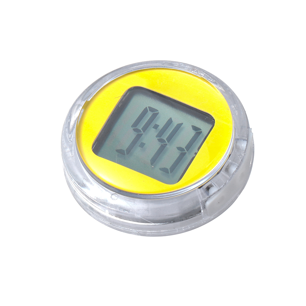 Mini relojes para motocicleta, reloj Digital resistente al agua con soporte para motocicleta, estilismo para coche, 1 ud.