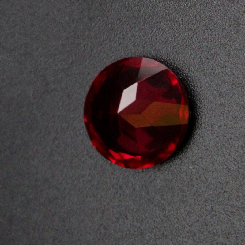 Joanlyn Rubino Sfaccettati Rotondi Della Pietra Preziosa Taglio Brillante Rubino Gemma Più Formati Tra Cui Scegliere C08R
