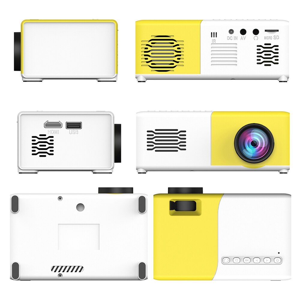 Draagbare Mini Projector M2 Pk YG300 Home Media Theater Universele Voor Entertainment Apparatuur Mobiele Telefoon Film Spel Projector