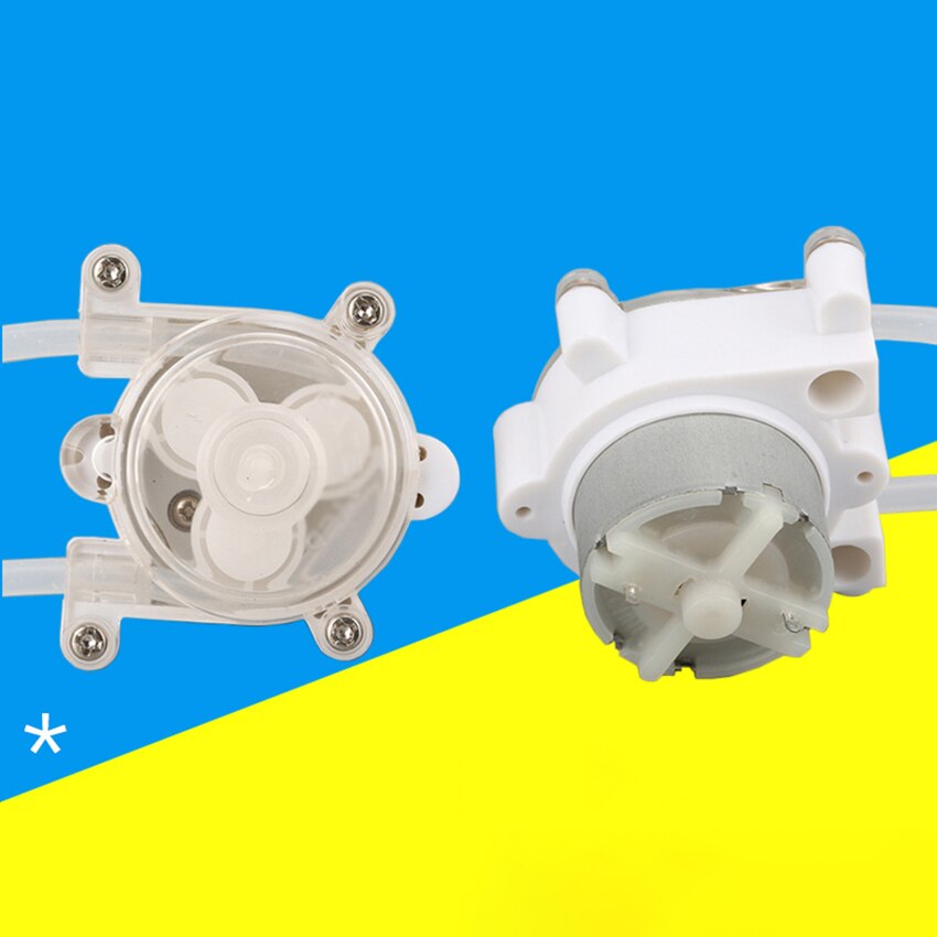 Miniature Water Pump DC 6V Micro Peristaltic Pump Household Water Pump Self-priming Pump Small, Ultra-quiet High Suction