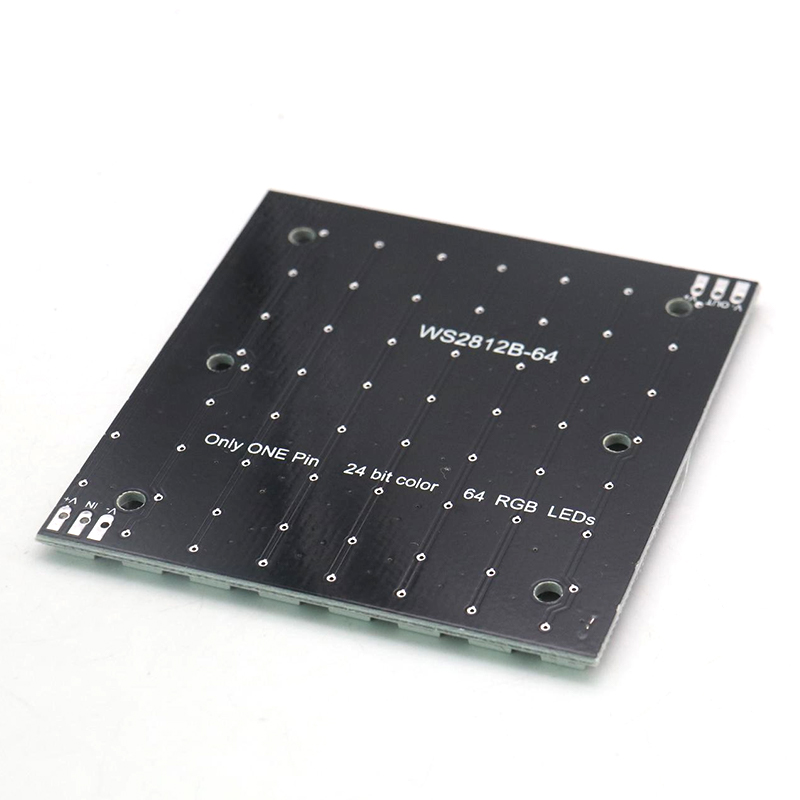 WS2812 LED 5050 RGB 8x8 LED Matrix voor Arduino WS2812B 8*8 64-Bit Full Color 5050 RGB LED Lamp Panel Licht