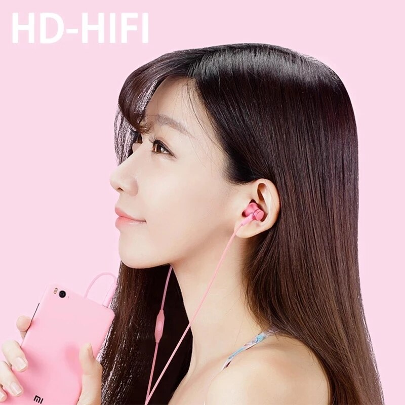 Xiaomi-piston 3-auriculares internos con micrófono, auriculares de 3,5mm, nueva versión para Mi 9 Note 10 Pad 4 MP4 MP3 PC, teléfono móvil Original